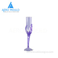 Plastic champagne glass injection mold